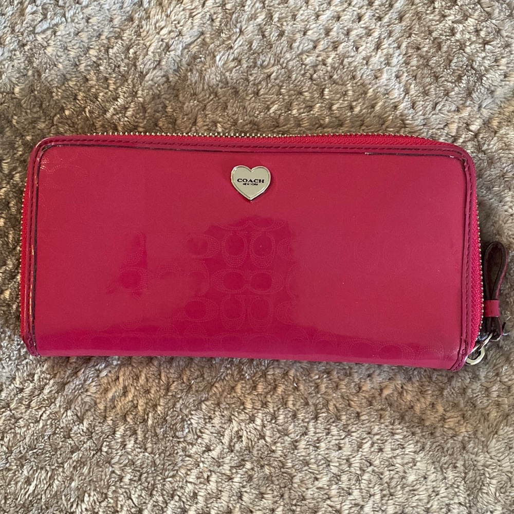 Coach Long Zip Wallet